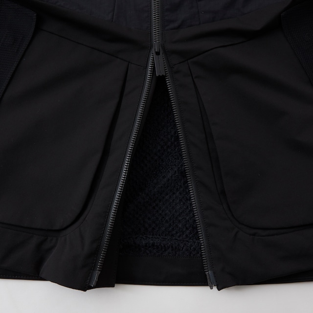 White Mountaineering <BLK> 4WAY STRETCH OVER VEST｜ジャッカロープ 