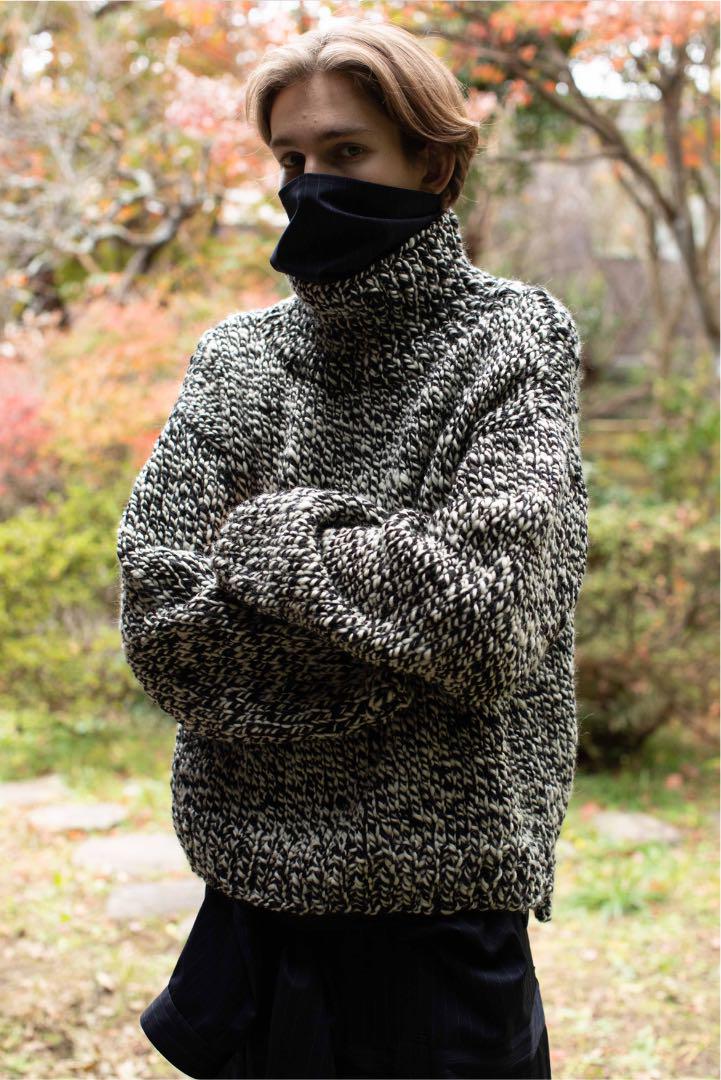 SEEALL HAND OVERSIZED HIGH NECK SWEATER｜ジャッカロープ［JACKALOPE］